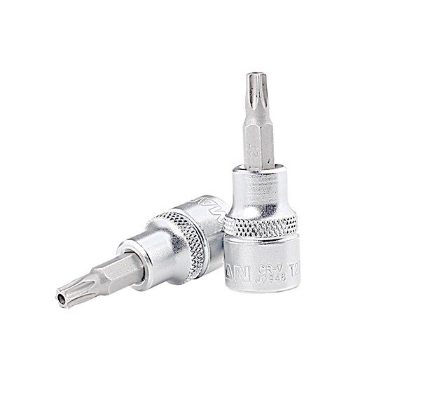 Fixman - 3/8" Dr.Bit Socket T27H Torx Security - 2 Pack