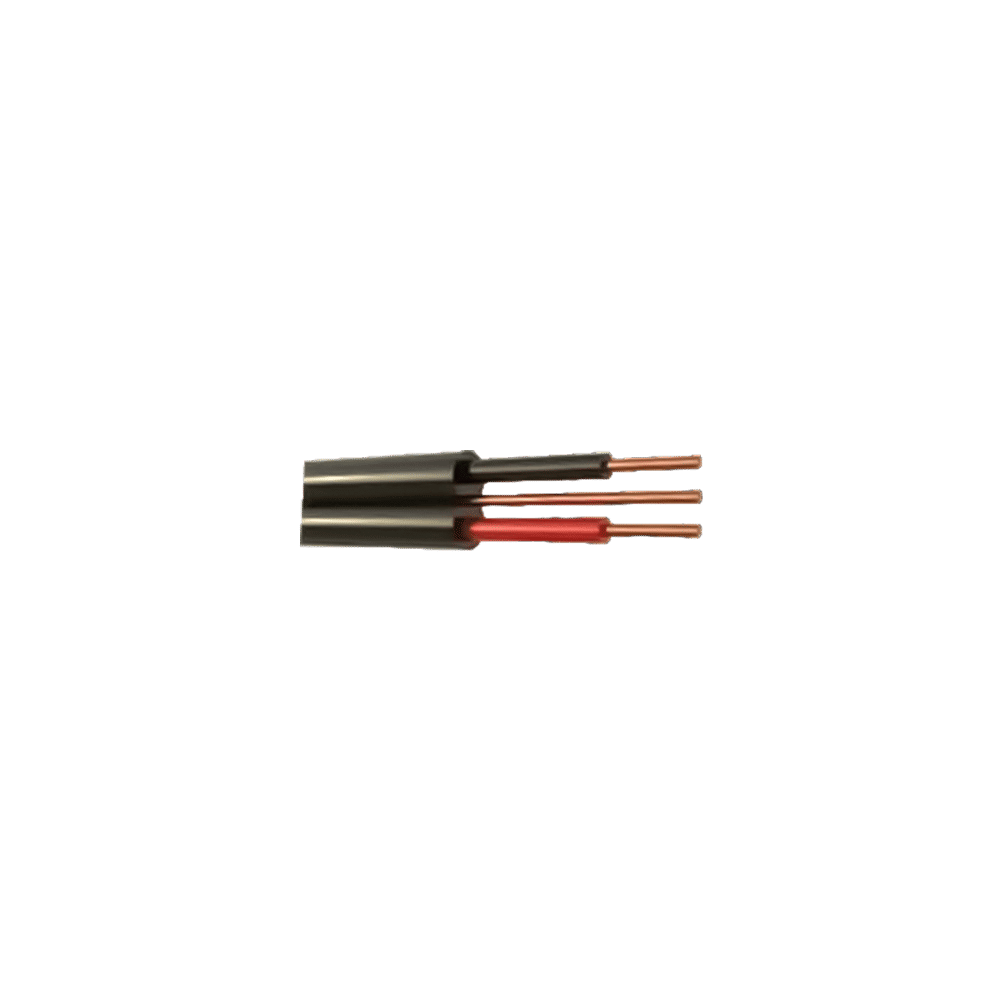 Wire Twin Flat And Earth 2+E Black 4.0mm 10M
