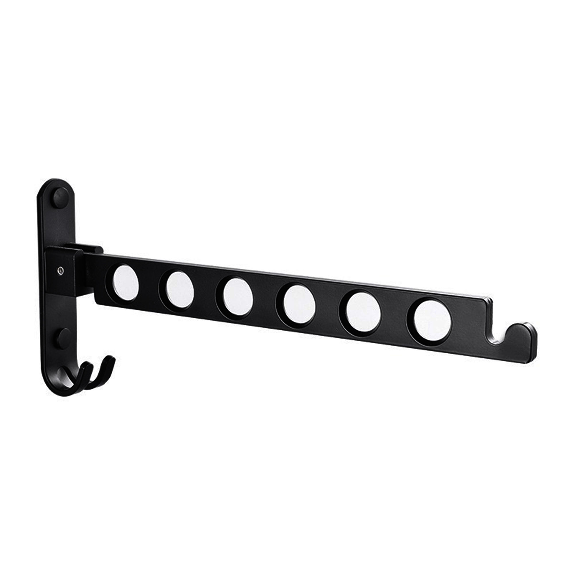 Retractable Folding Wall Hanger Folding Clothes Hanger Rack Clothes Storage Organizer laundry Coat Hanger