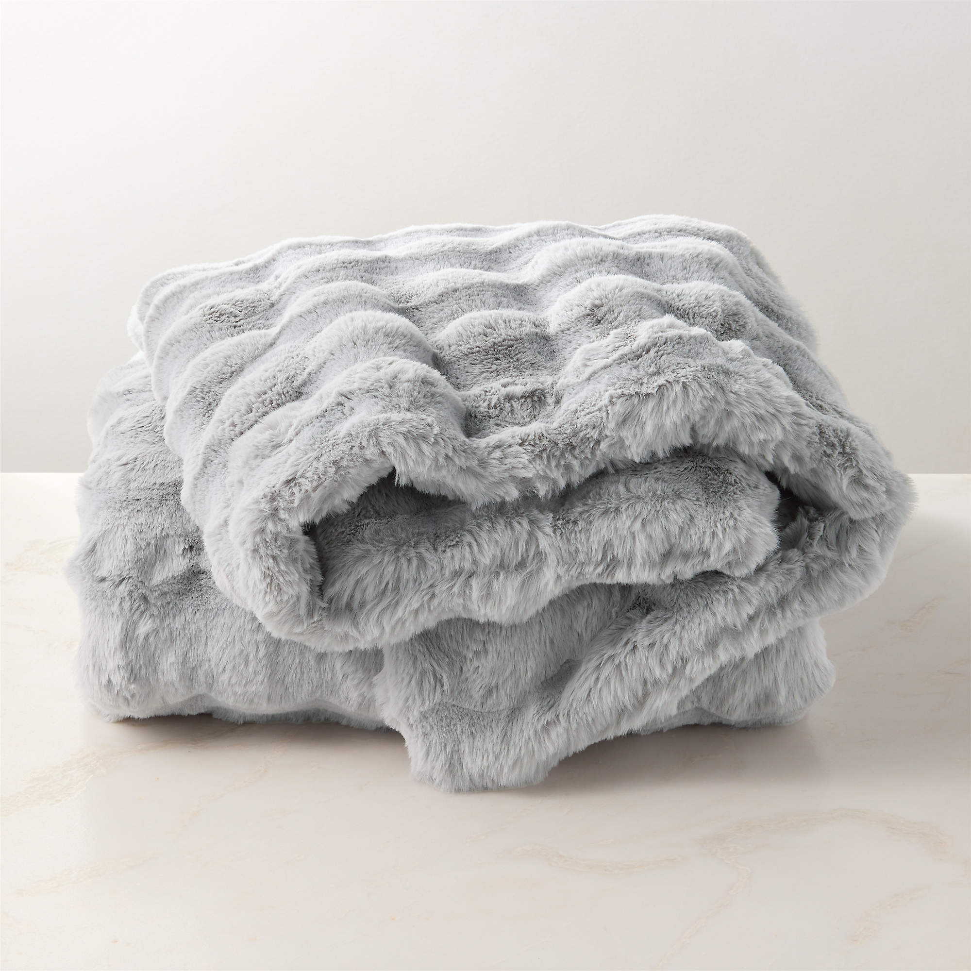 Faux Fur Queen: Grey