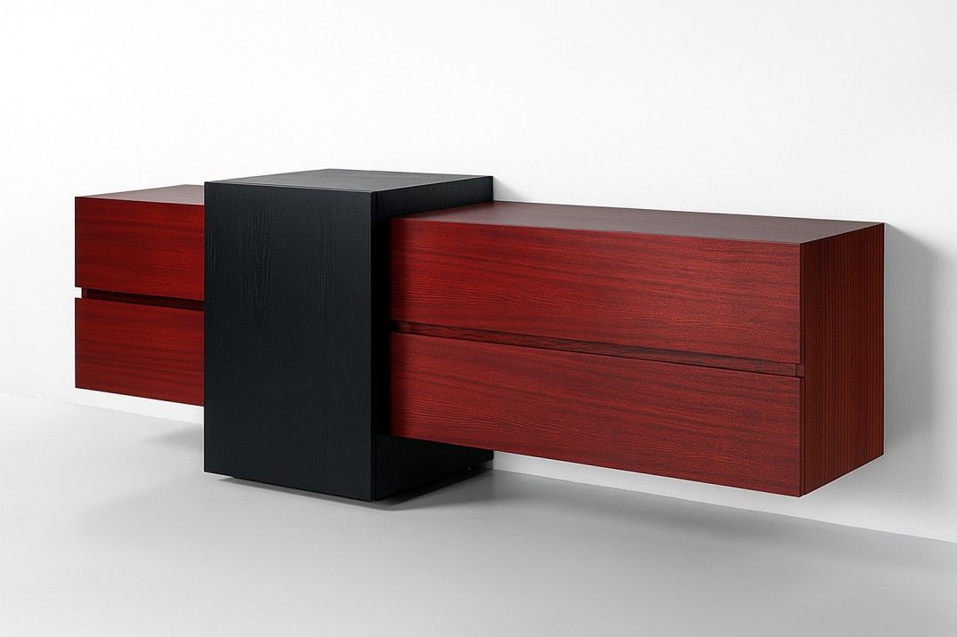 Teddy-George sideboard - 1944 - Color Mahogany