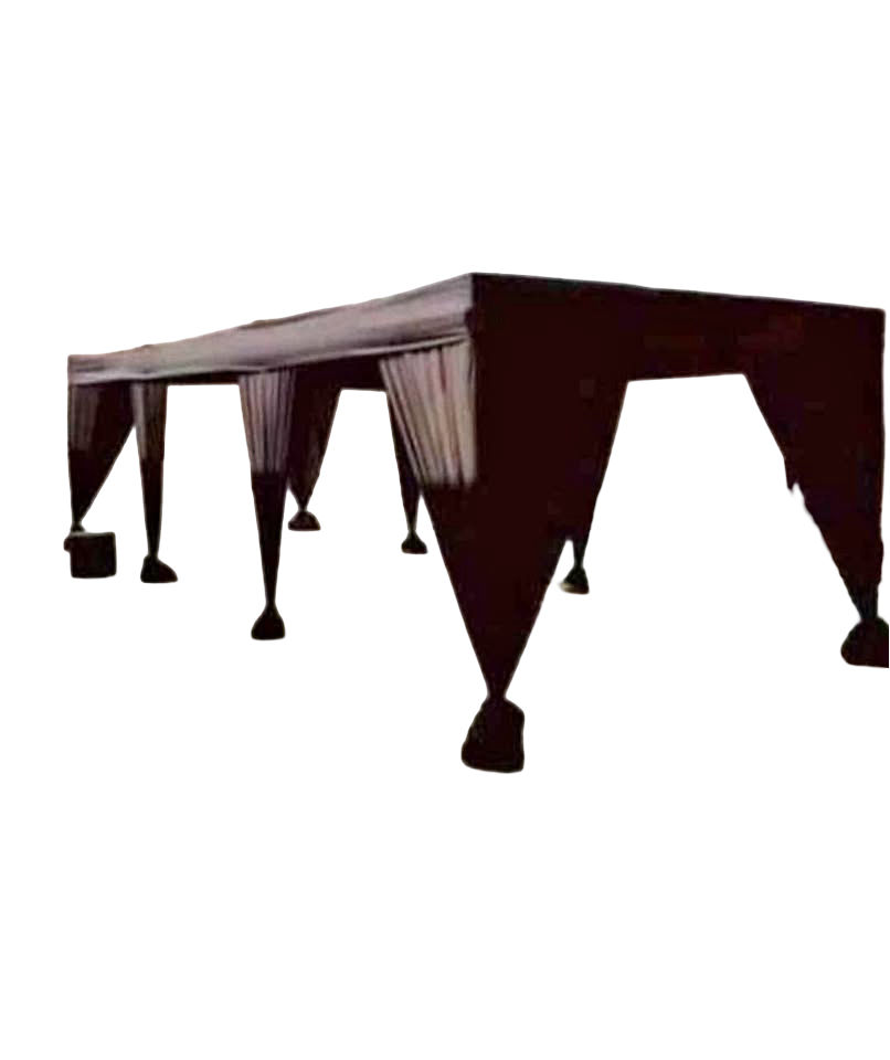 CABANA TENT 6X9M BLACK SET