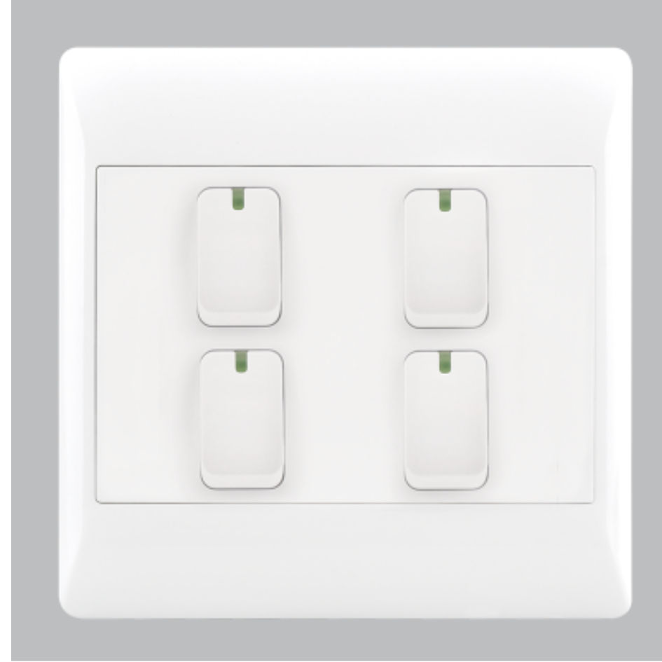 4 Lever 1 Way Switch  4 X 4