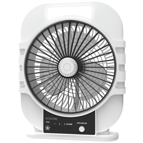 Goldair Rechargeable 20cm Box Fan