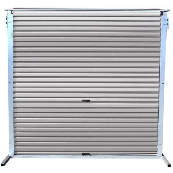 Roll up garage door aluzinc natural H2100mm x W2450mm