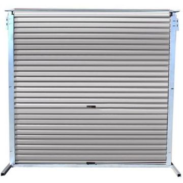Roll up garage door aluzinc natural H2100mm x W2450mm
