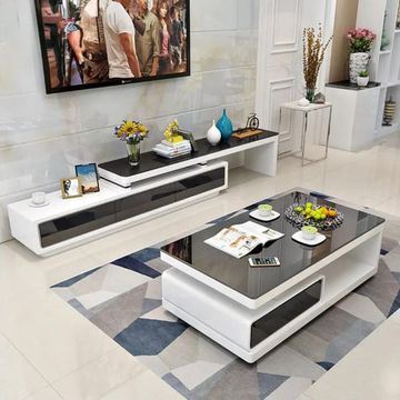 Prestige Home - Vanezia Tv Stand and Coffee Table Set