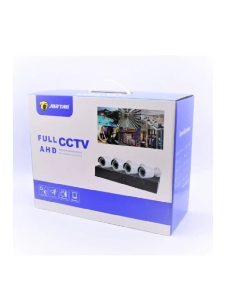 4 Channel CCTV Indoor & Outdoor Security Camera with Night Vision and Remote Viewing