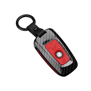 BMW Type A Car Key Carbon Fibre Look Case & Holder