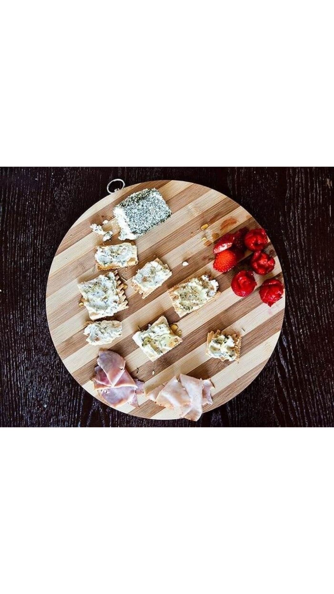 Round Bamboo Cutting Board