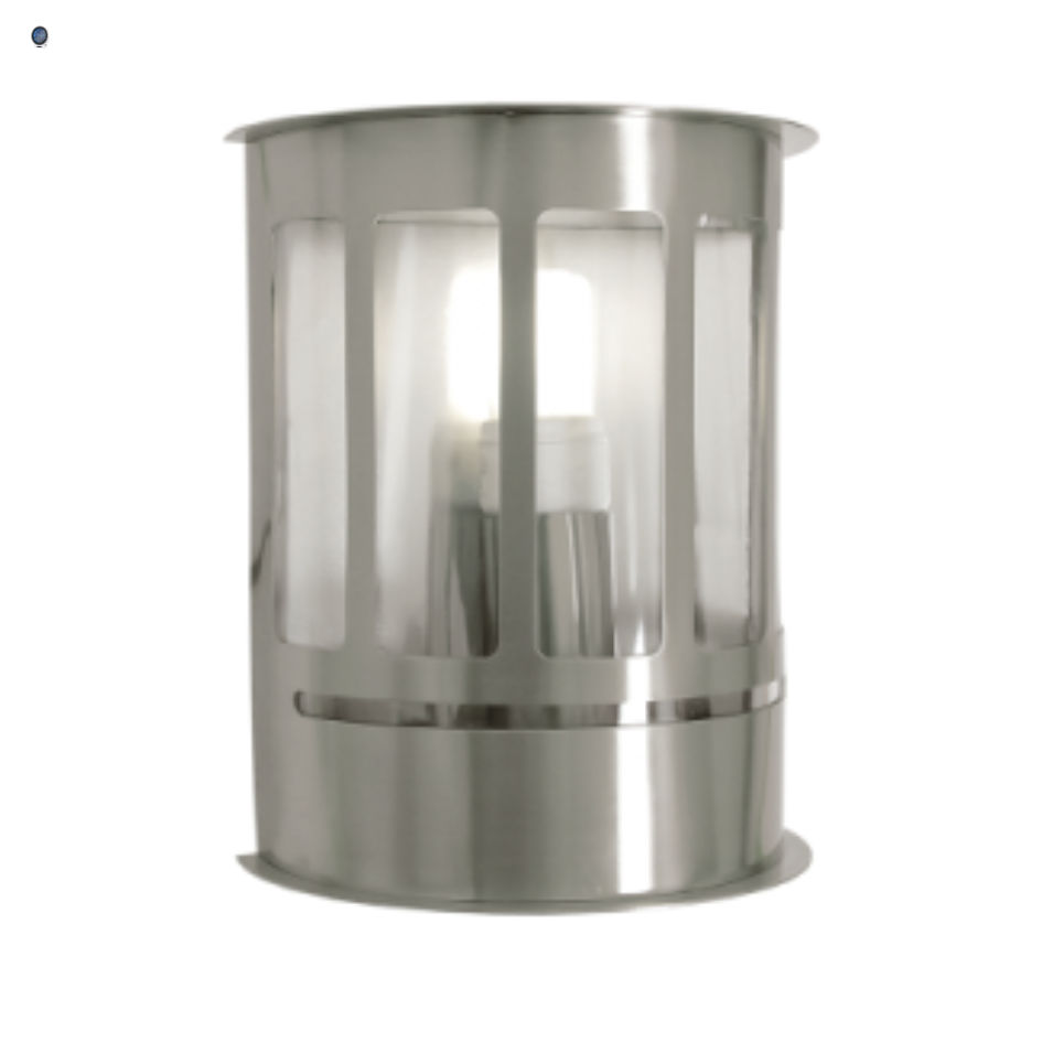 Stainless Steel with Clear Polycarbonate Cover