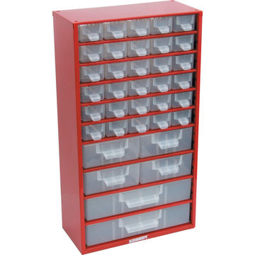 Kennedy 36 Drawer Comb. Parts Storage Cabinet