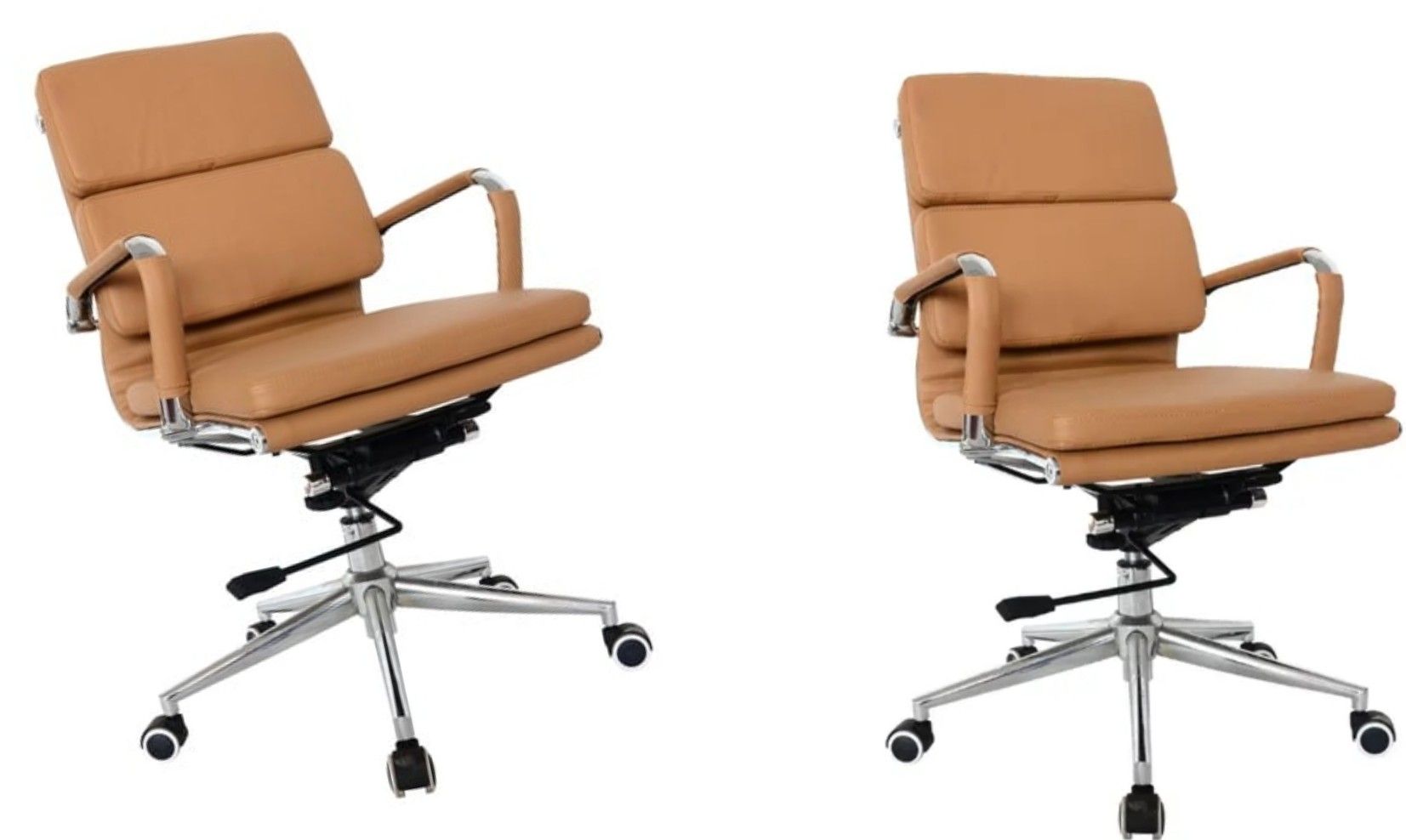Executive Leather Office Chair set 2