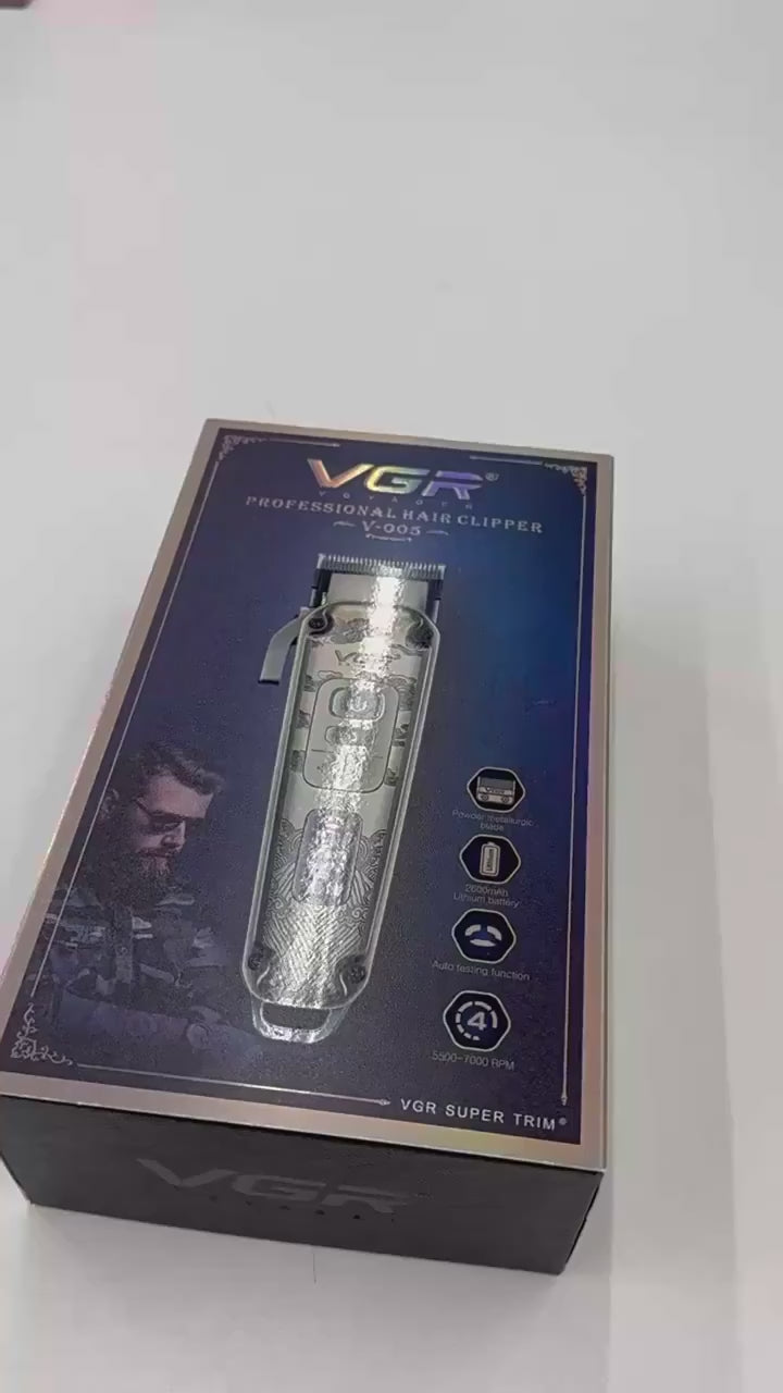 VGR Upgraded 4-Speeds Professional Hair Clipper 7000 RPM