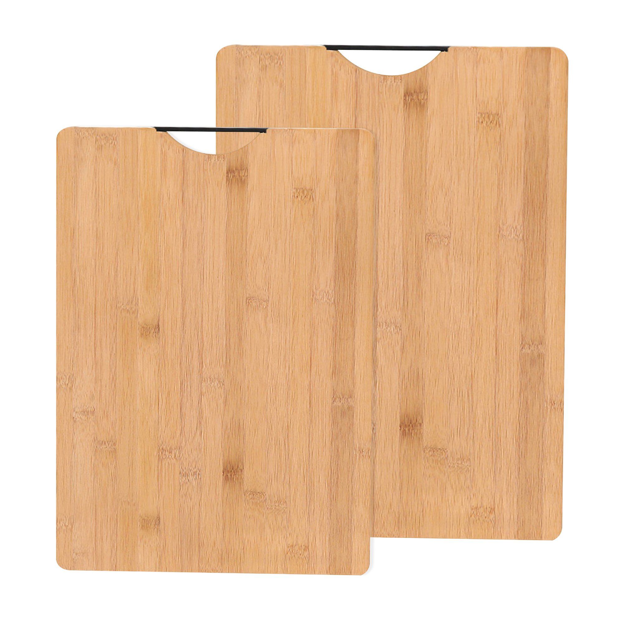 Bamboo Chopping Board 2Pcs Set
