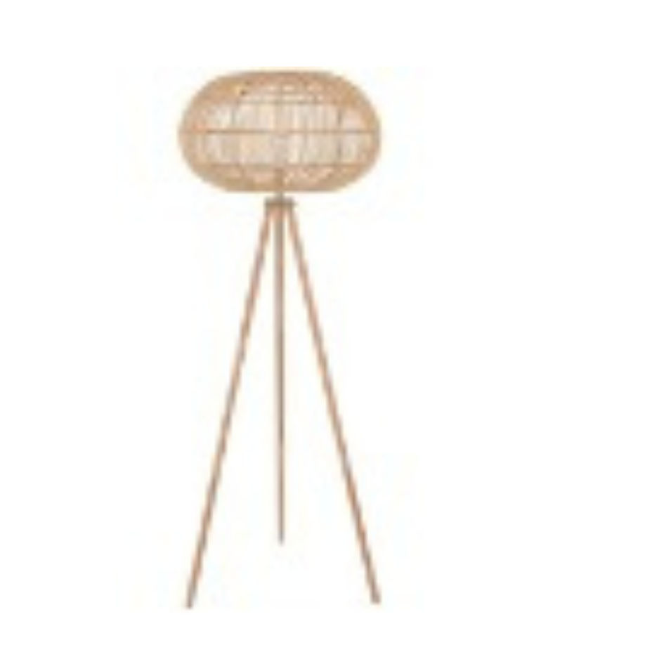 Marina NAL Floor Light Nature Woven Rattan E27 1x60w