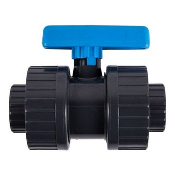 Torrenti - Ball Valve Double Solvent 50mm Pipe 63mm