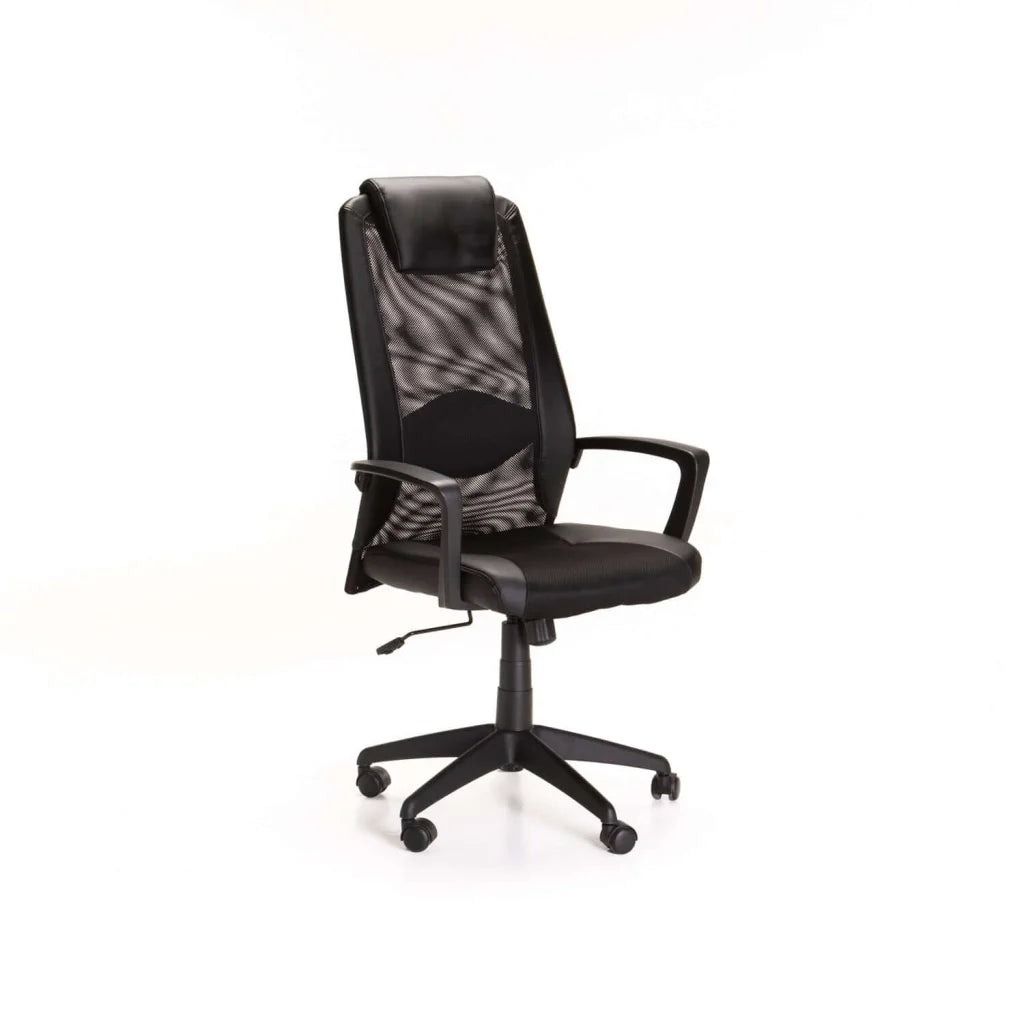 Vividitto - Power Exec Hiback Office Chair W-156 - Black