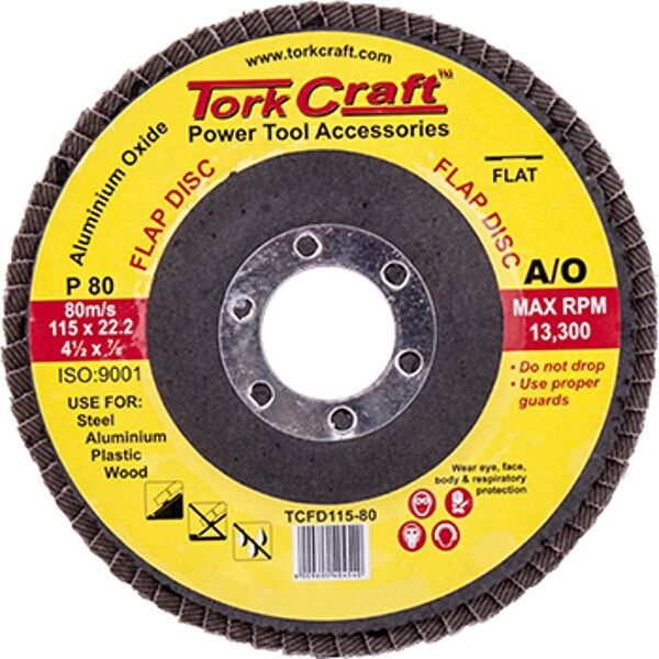 Flap Sanding Disc 115Mm 80 Grit