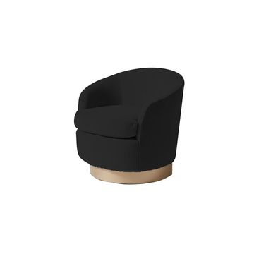 Regal Swivel Sofa Chair Gold Legs