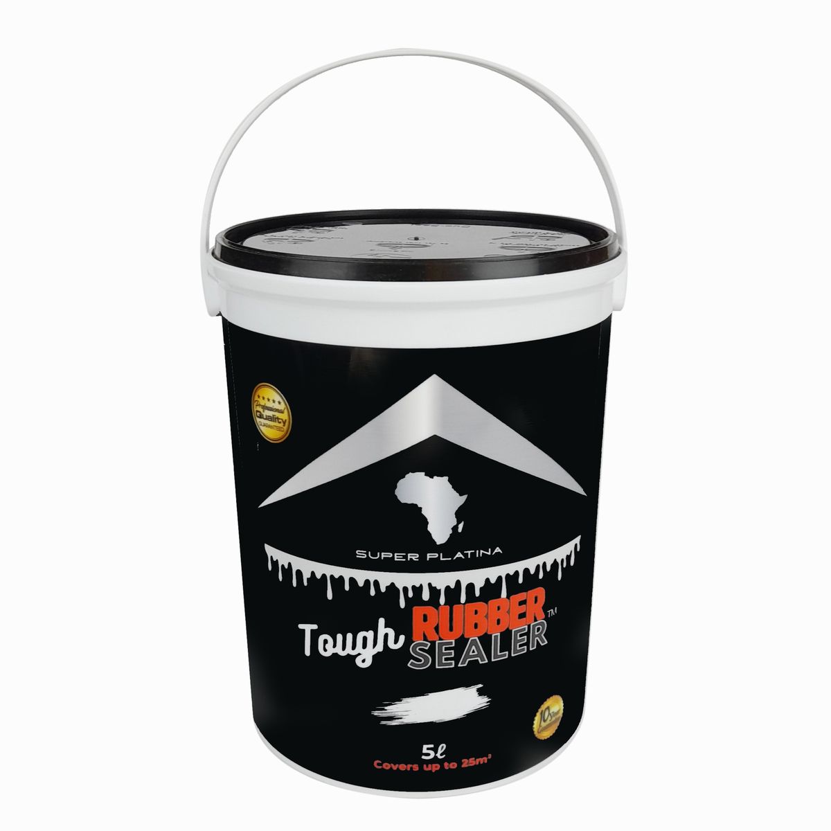 ToughSealer - Rubber Sealer 5L - Liquid Rubber Waterproof Your Roof - White
