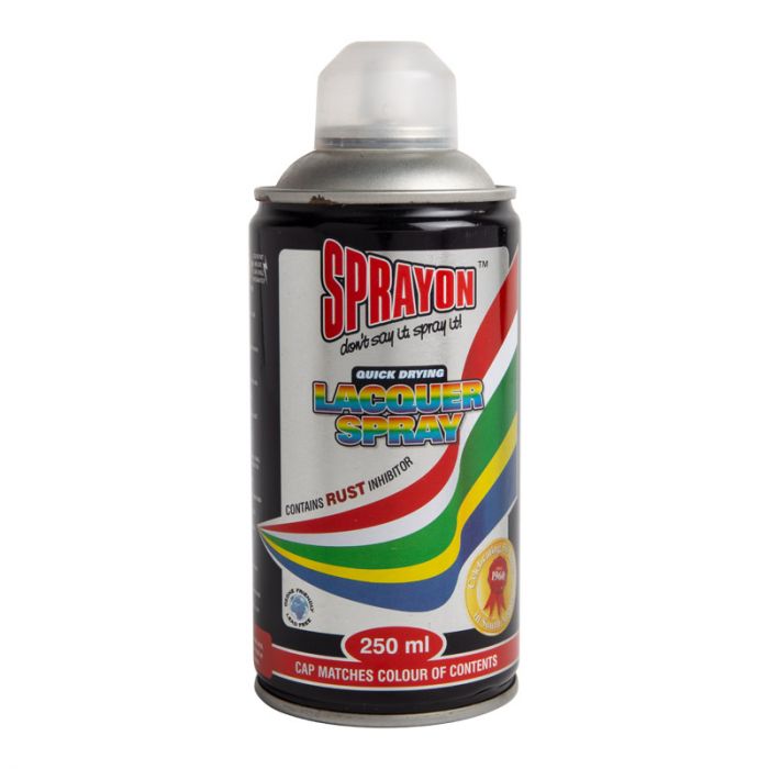 Bulk Pack x 4 Sprayon Spray Paint 250ml Matt Clear