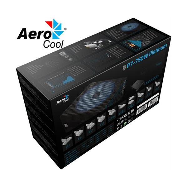 AeroCool Project 7 RGB Ready 750w 80 Plus Platinum