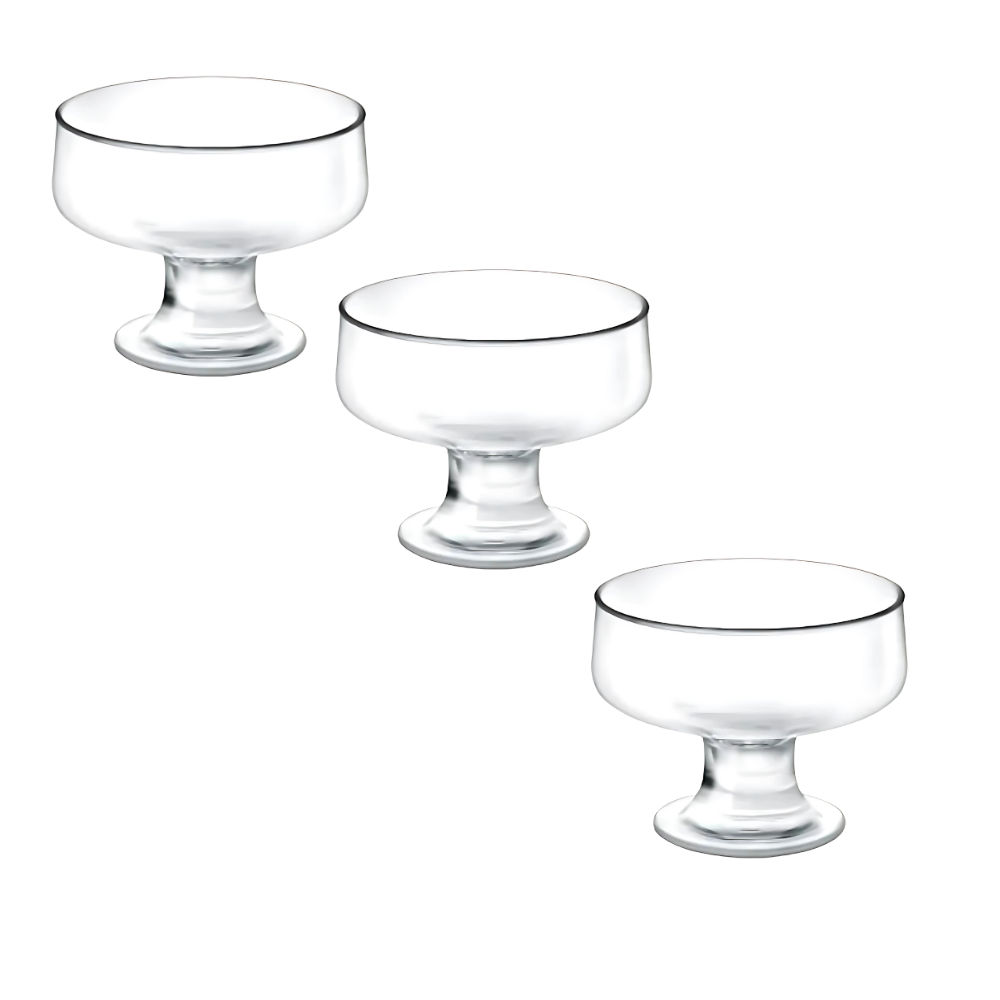 Borgonovo Riviera Sundae Dish 260ml Set of 3