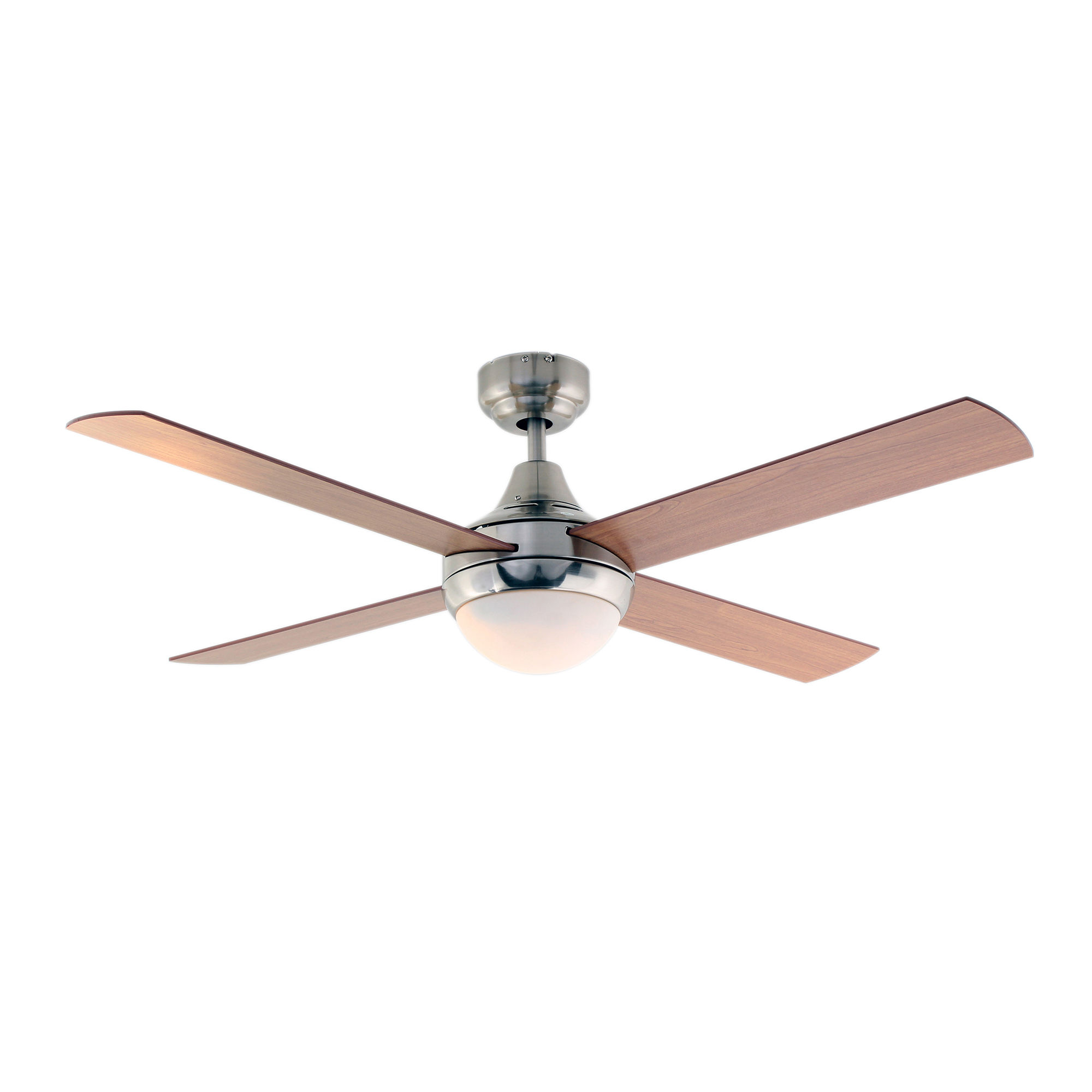 Twister Ceiling Fan 4 Blades Sc/Natural Wood Motor Power 60W