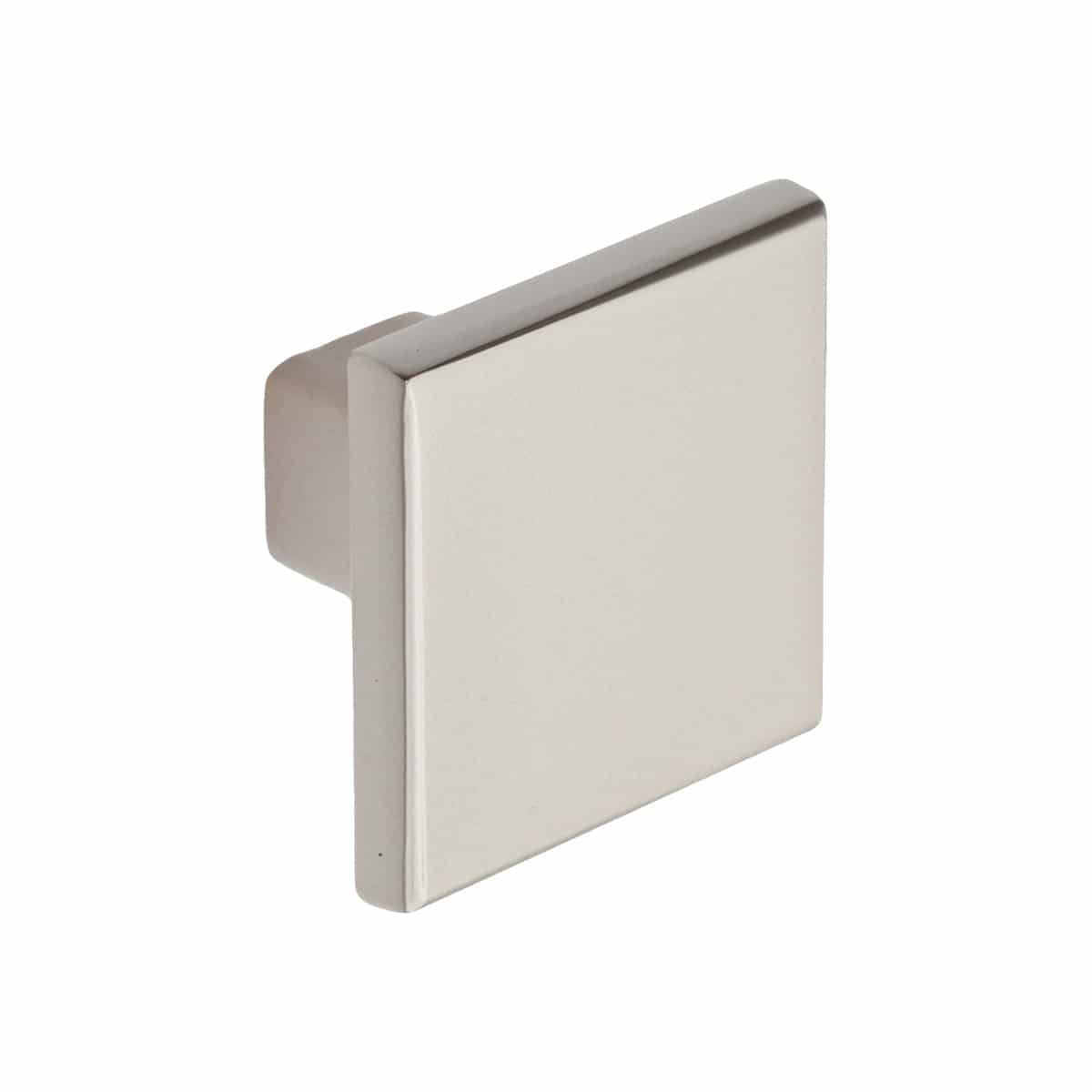 SQUARE KNOB SATIN NICKEL 30X30MM