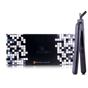 1.25" 100% Ceramic Plates Classic Hair Straightener - Black