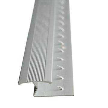 Aluminium Tile Edge Carpet Strip Silver Undrilled 2500 x 25 Aluminium Carpet Strip