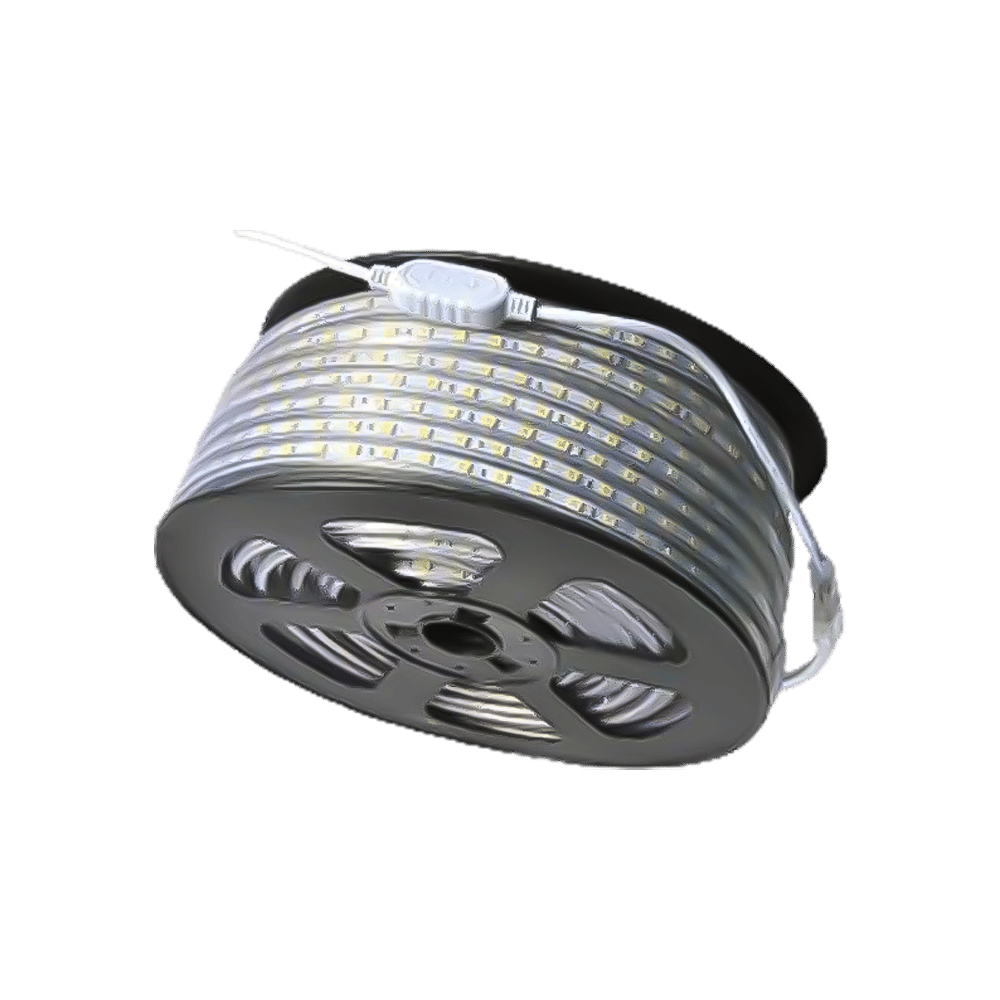 230VAC 14.4W/M 60 LED/M LED Flex Rope light Cool White IP67 10M