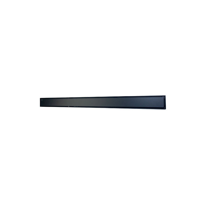 Devario Premio Shower Channel Solid Plate (Long Rectangle) 900mm - Black