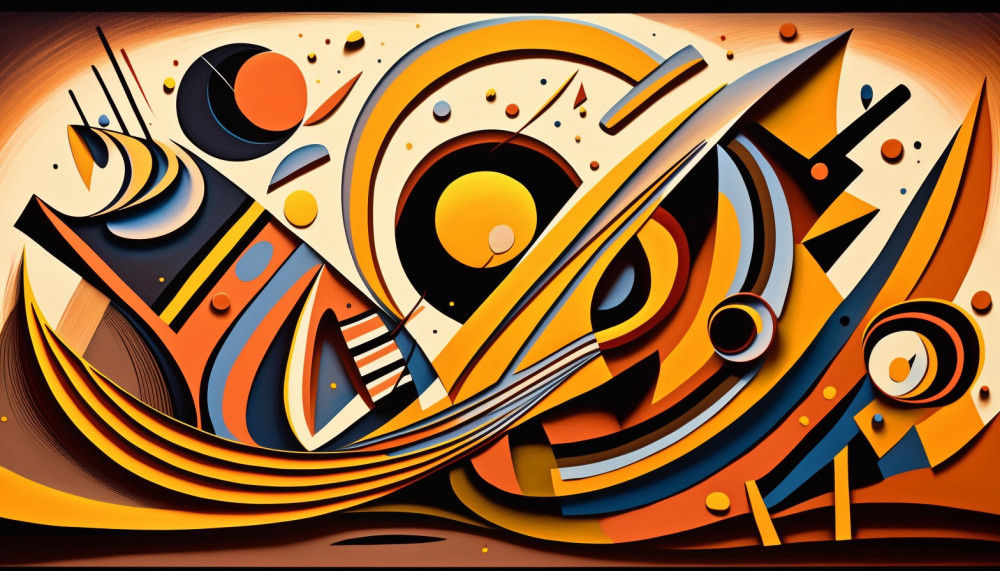 Canvas Wall Art - Canvas Wall Art – African Rhythm Abstract Painting - B1097 - [120 x 80 cm]