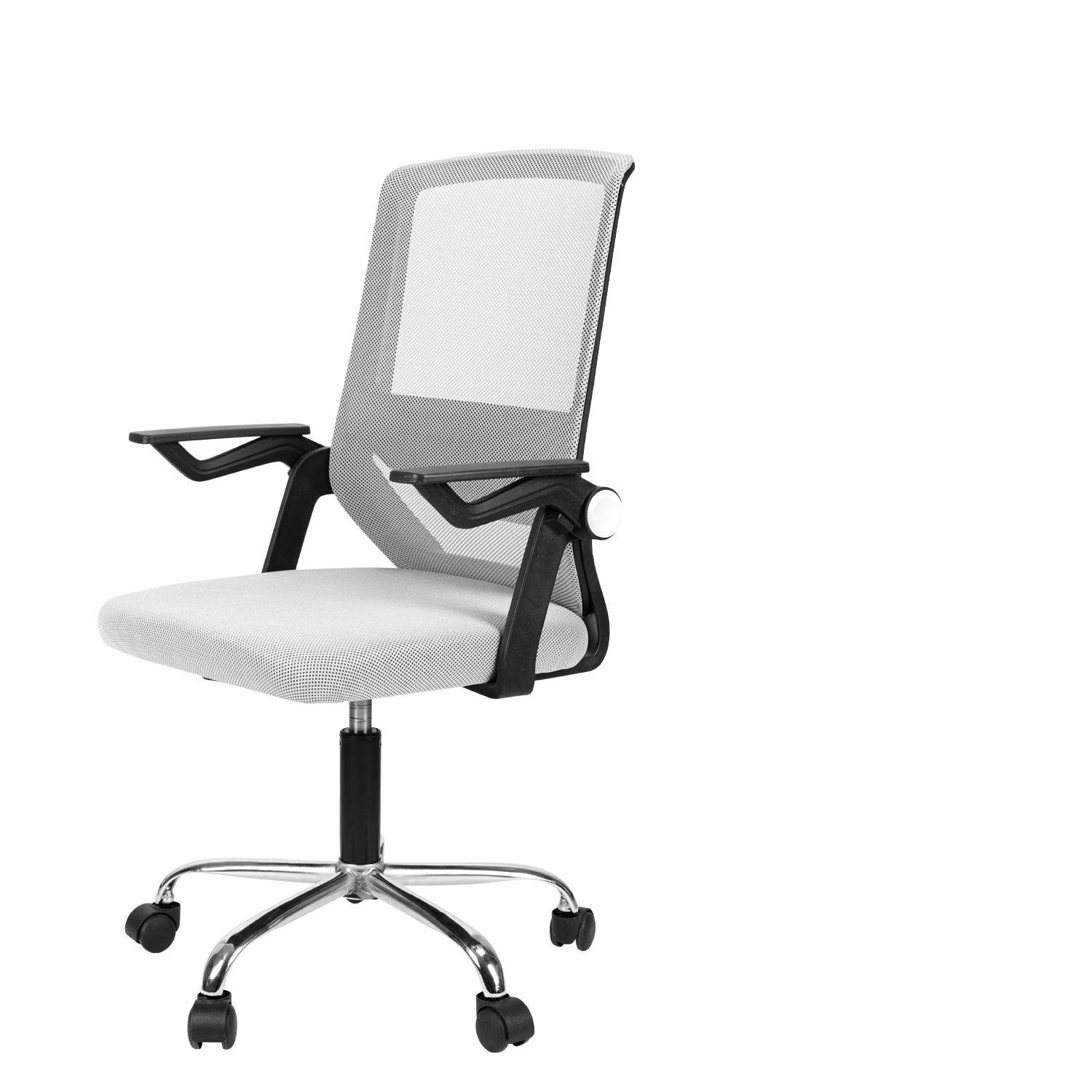 Deli Office chair with lumbar support Black Grey
