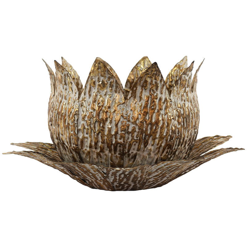 FLORAL TULIPA CANDLE HOLDER 21X39X36CM