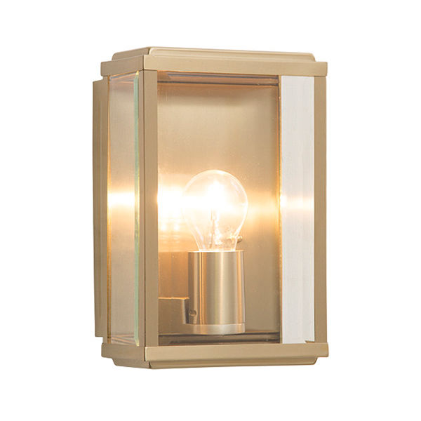 The Lighting Warehouse - Dunkeld Outdoor Wall Light Antique Brass