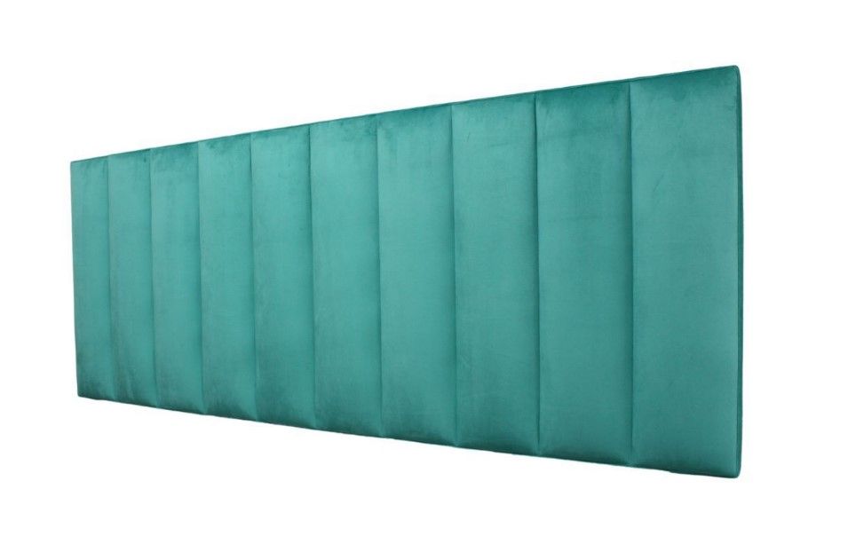 Dave Headboard 3/4 Velvets Turquoise