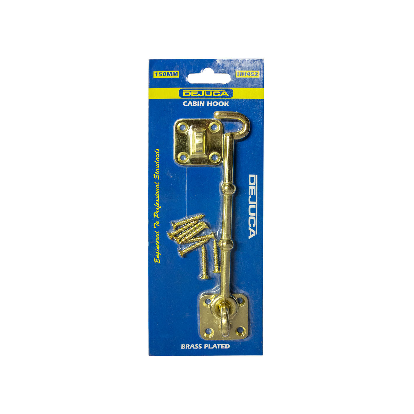 Dejuca - Cabin Hook - Bp - 150mm - 1/Card - 5 Pack