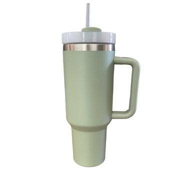 Large 1.2L Stainless Steel Travel Mug Flask with Lid