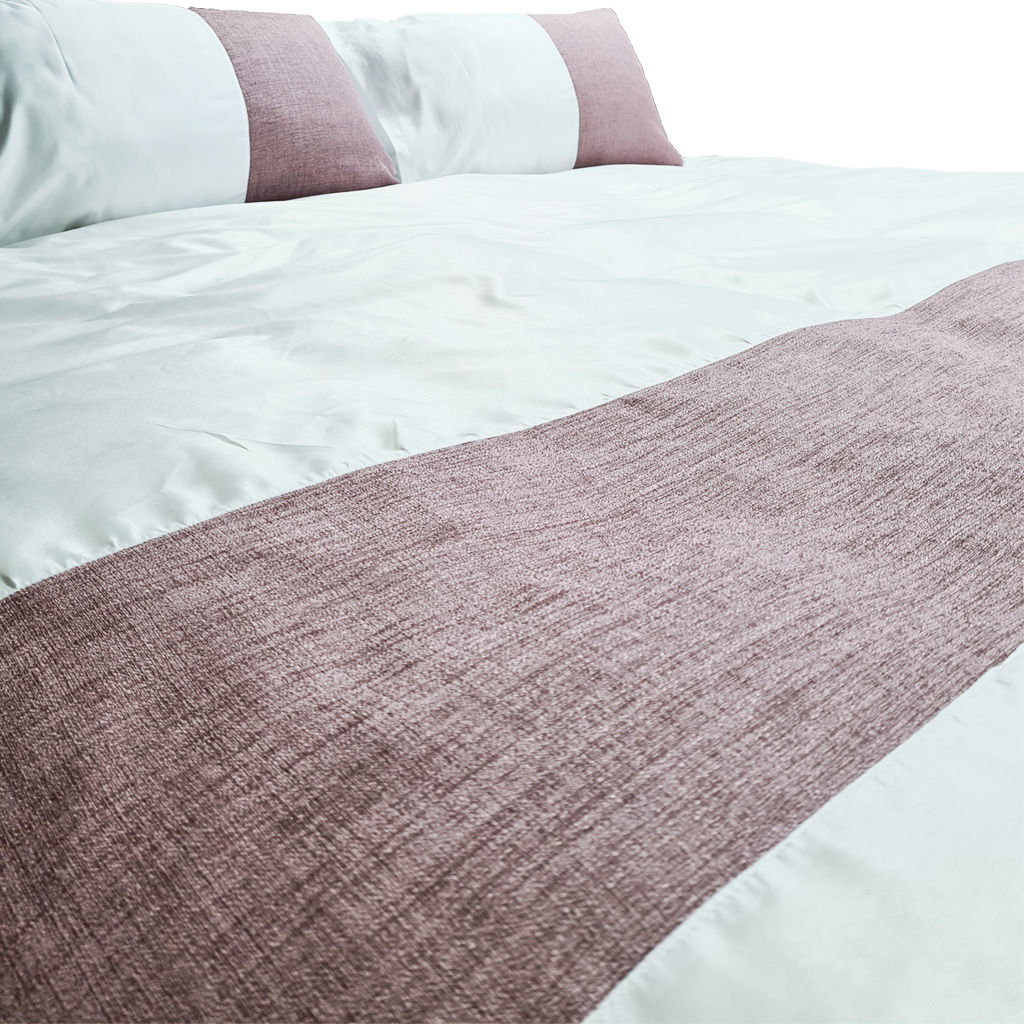 Rose Latte Duvet Cover Set - Three Quarter