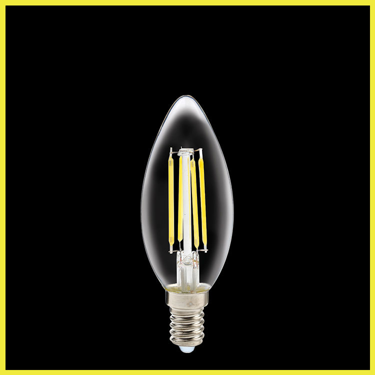 240v 4W E14 LED Filament Candle Bulb