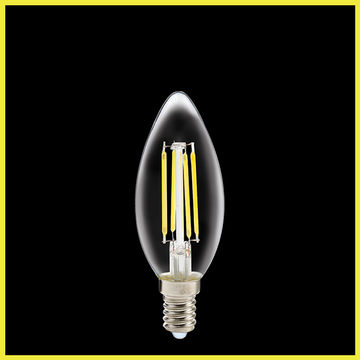 240v 4W E14 LED Filament Candle Bulb