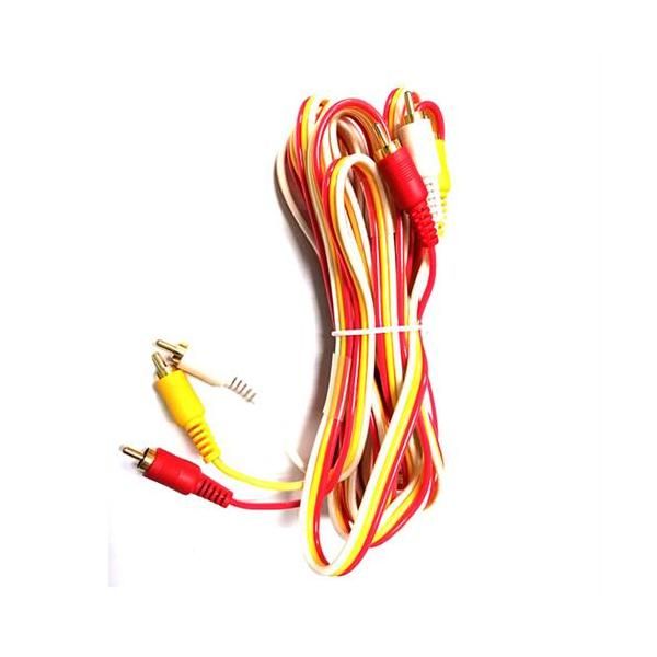 Geeko 3m 3x RCA Cinch Male to Male Audio