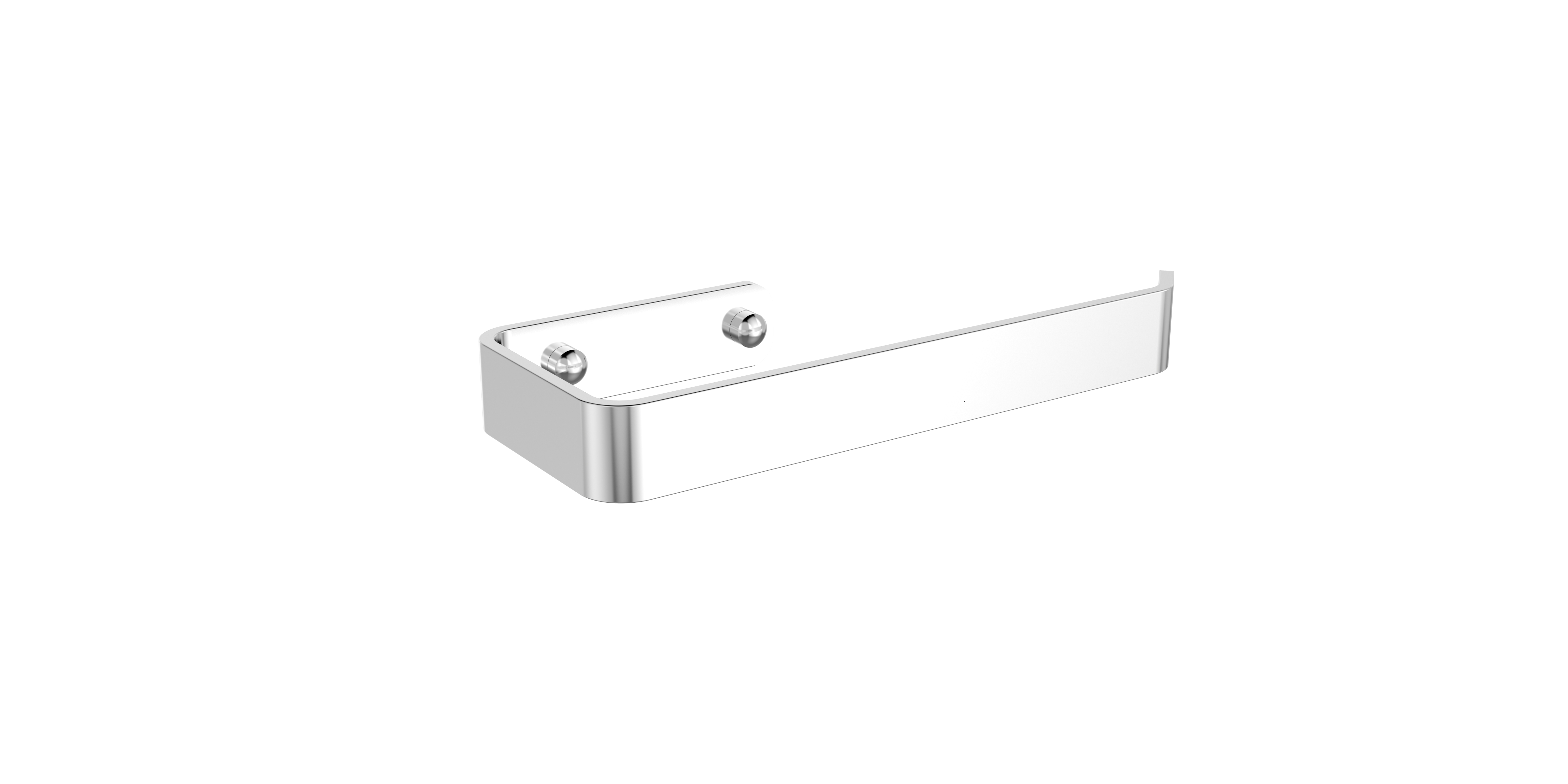 Bodie Onyx Silver - Towel Ring / Bar