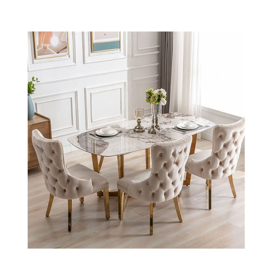 QandAHome Rosa 6 Seater Dining Set