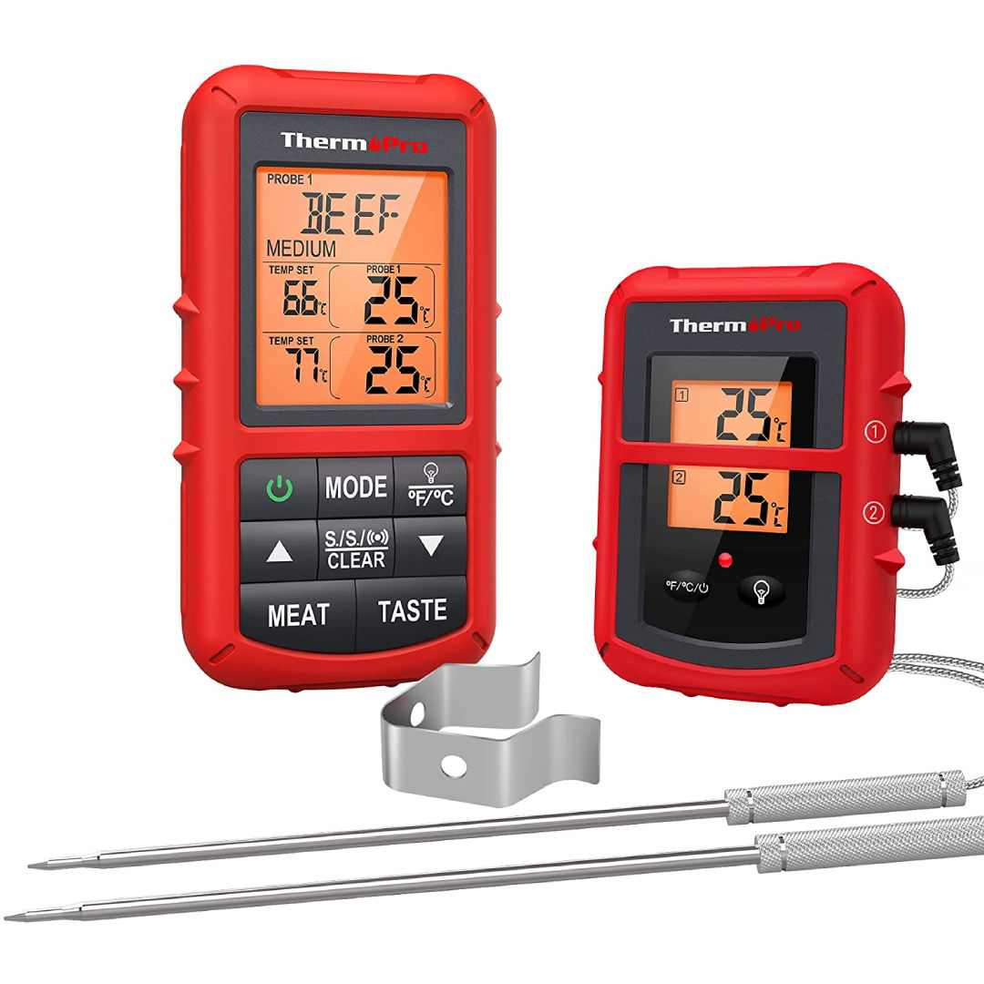 ThermoPro Thermometer Digital Wireless & BBQ