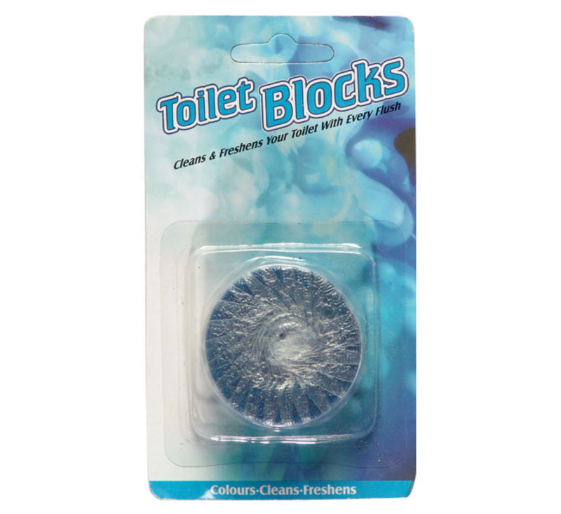 Toilet Freshener - Toilet Blocks - Cistern Block - Blue - 50g - 10 Pack