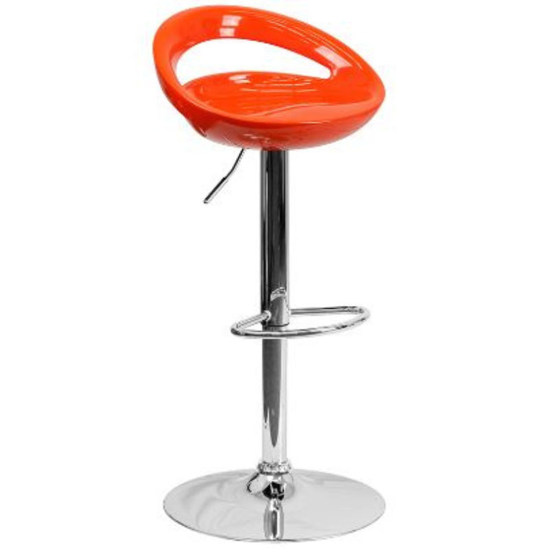 Camila Bar Stool-Orange